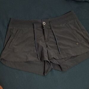 Athleta Black Athletic Shorts for Performance